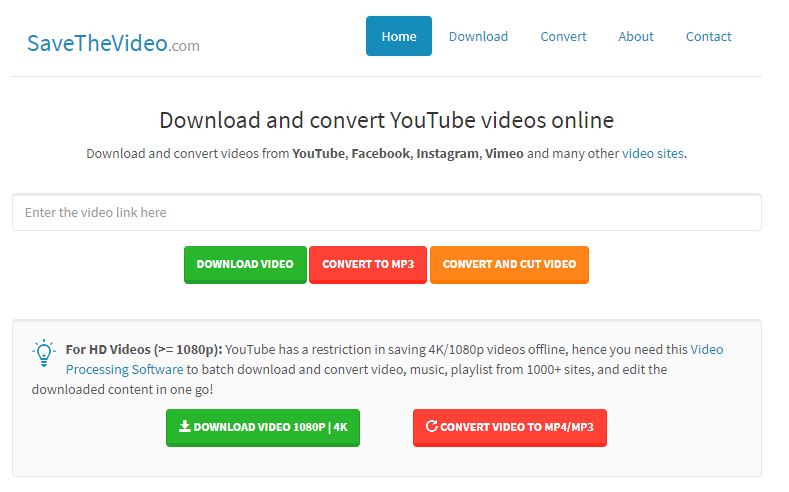 App para bajar videos de youtube