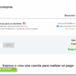 Carrito de compras lleno – Comprar hosting en Argentina