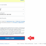 Presionar Aceptar y Pagar usando Paypal – Comprar hosting en Argentina