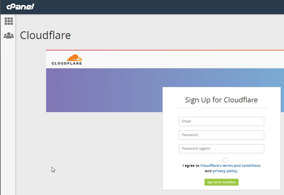 Registrarte en Cloudflare