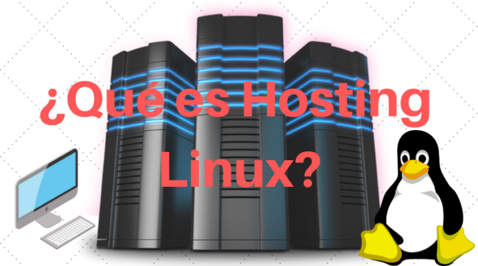 ¿Qué es hosting linux?