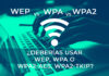 ¿Deberías usar WEP o WPA o WPA2-AES, WPA2-TKIP? wep wpa wpa2 aes tkip