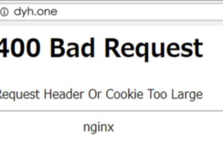 3 soluciones para el Error 400 Bad Request (Request Header or Cookie Too Large) 400 bad request