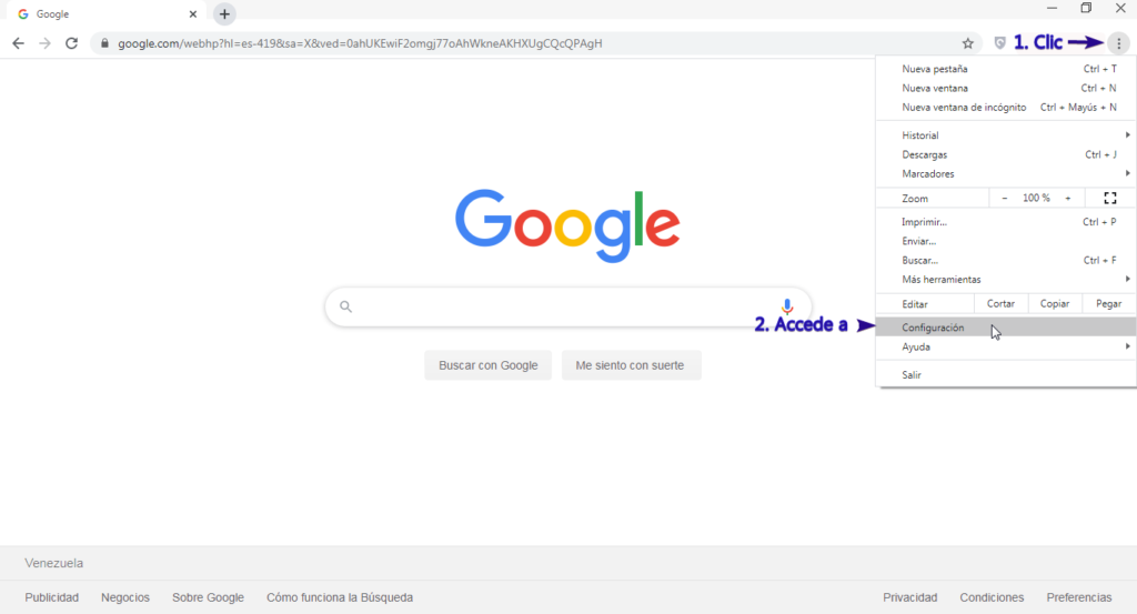 Cómo activar el modo Oscuro en Google Chrome