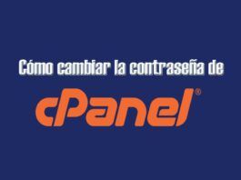 Cómo cambiar contraseña en Cpanel