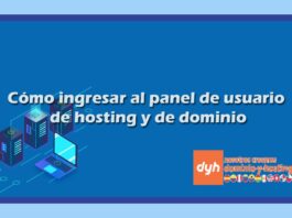 Cómo ingresar al panel de usuario de hosting y de dominio