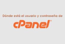¿Dónde está mi usuario y contraseña de cPanel? Dónde está el usuario y contraseña cpanel