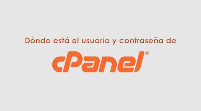 ¿Dónde está mi usuario y contraseña de cPanel? Dónde está el usuario y contraseña cpanel